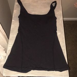 Lululemon Black Tank w/built-in bra